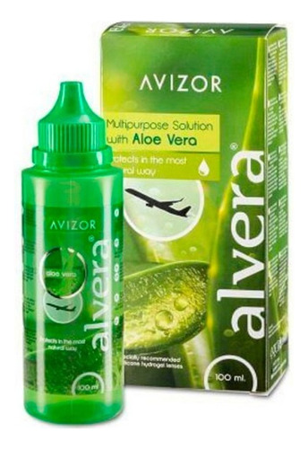 Solución Para Lentes De Contacto Avizor Alvera 100ml