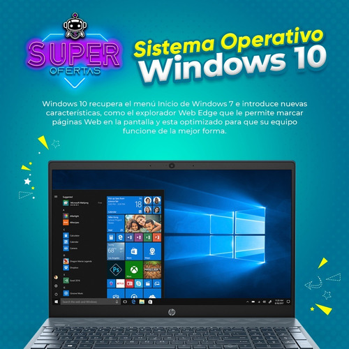 Imagen 6 de 10 de Hp Ryzen 7 = I7 + 8gb + 512ssd + F U L L Regalos + Programas