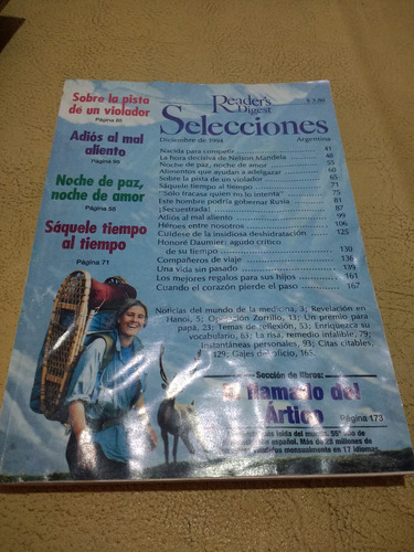 Revista Selecciones Del Readers Digest Diciembr 1994 Español