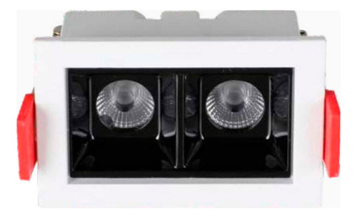 Downlight Led Embutir Evon 4w 3000k Branco Bivolt - Astraled