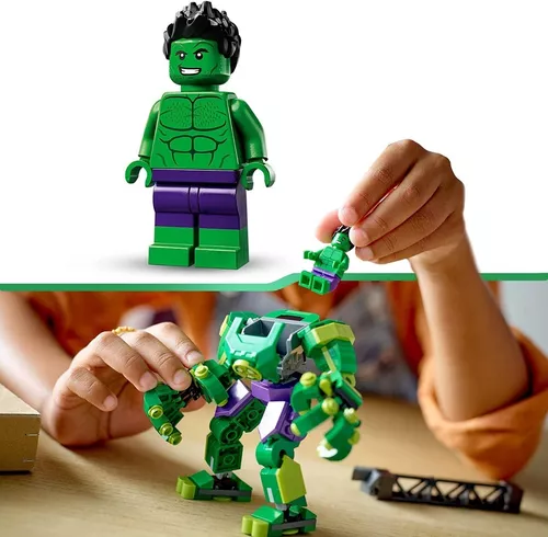 Kit Marvel Super Heroes 76241 Armadura Robô De Hulk Lego Quantidade de peças  138