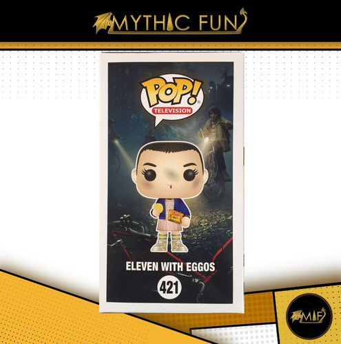 Funko Pop Stranger Things - Eleven With Eggos 421 (Usado)