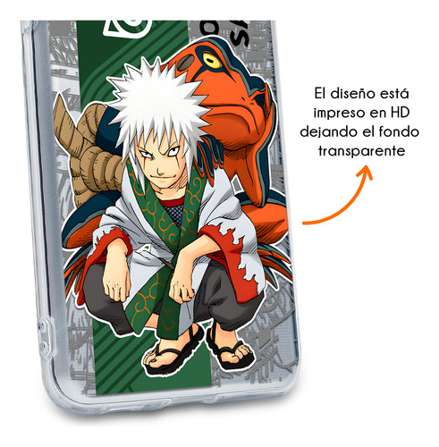 Funda Para Infinix Jiraya Niño Sannin Legendario Case Naruto Jiraya Smart 7