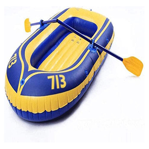 Bote Inflable Fuerte Para 2 Personas, Kayak Inflable Grueso 