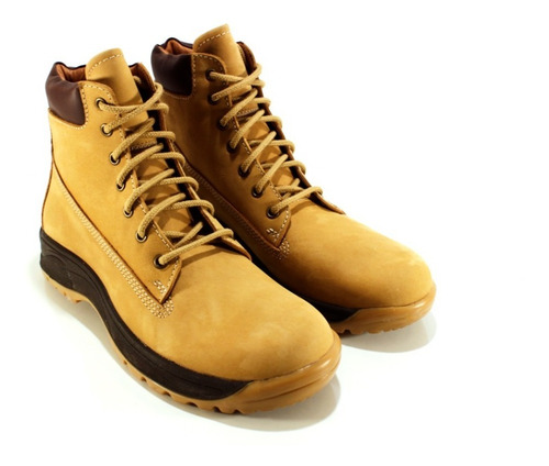 Bota Hombre Borcego Cuero Vacuno Diseño Climbing By Ghilardi
