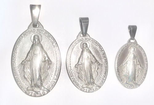 Medalla Y Cadena Consagración Jesus Por Maria