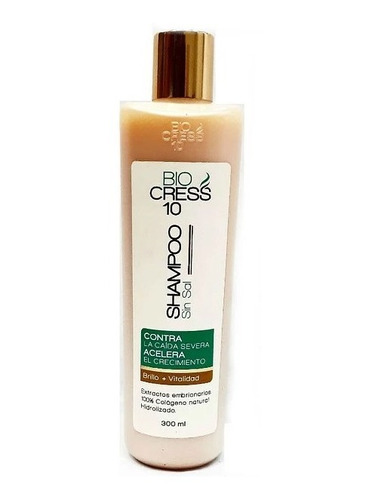 Shampoo Y Tratamiento Biocres 10 Anticai - mL a $71