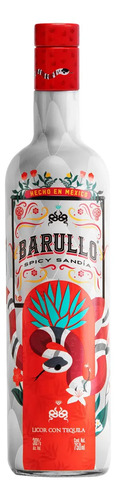 Licor Con Tequila Barullo Spicy Sandía 750ml