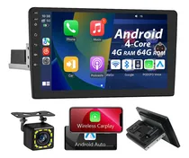 Comprar Lebeeaudio 9 Pulgadas Coche Estereo Android 13 Gps 1 Din Carplay 4+64g Con Inalámbrico Android Auto Y Carplay