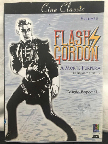 Dvd Flash Gordon A Morte Púrpura Vol. 2 Capitulos 7 Ao 12 (Usado)