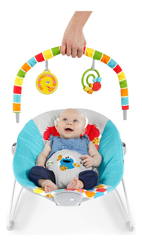 Bright Starts Sesame Street Baby Bouncer Vibrations Vibratio