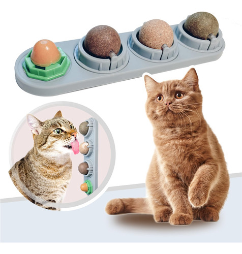 Dsumky Bola De Hierba Gatera Para Gatos, Juguetes Comestible