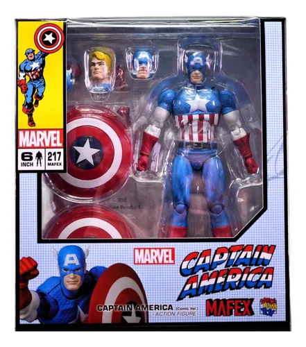 Marvel MAFEX No.217 Captain America (Comic Ver.) - Treasure box