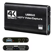 Comprar Micrófono De Audio Hdmi, 4k Ultra Hd Capture Usb 3.0