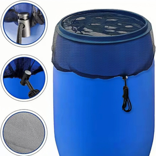 Cubierta De Red Para Barril De Recolección De Agua De Lluvia