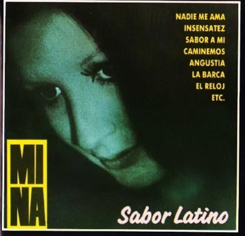 Mina Cd Sabor Latino Boleros En Español Importado Cd Sin 