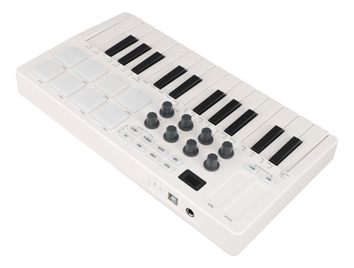 Controlador De Teclado Midi Usb 25 Key Control 8 Mpc Beat Pa