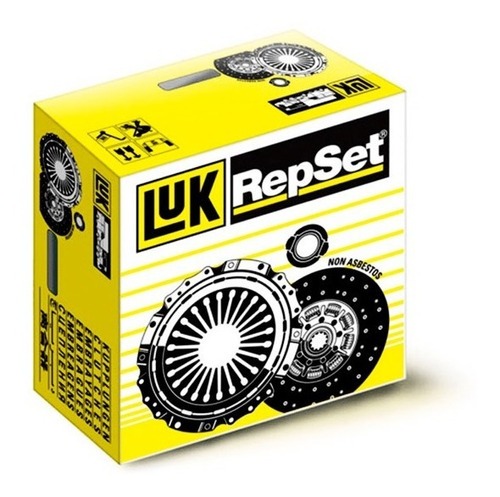 Kit Embreagem Uno Mille 1.0 8v 89 90 91 92 93 Original Luk