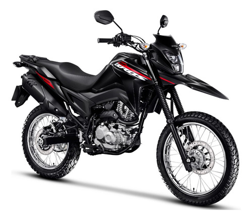 Moto Honda Nxr160 Bros Cbs Preta 2025 0km Com Garantia