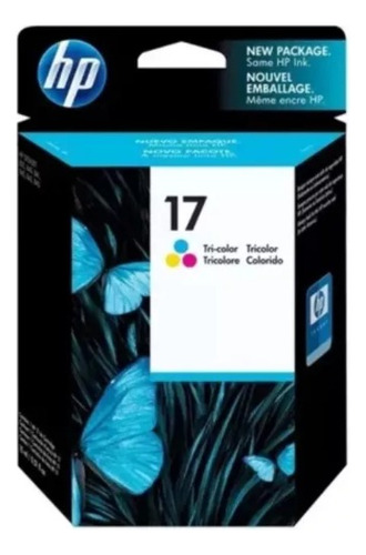 Cartucho Hp Tricolor 17a Número De Parte C6625a
