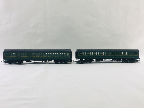 Imagen 8 de 10 de Nico Set D 4 Coches Hornby Ingleses C/interiores H0 (fph 36)