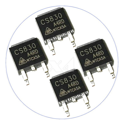 Set X 4 Cs830 A4rd C5830 Mosfet Ultrarápido Esd Protected