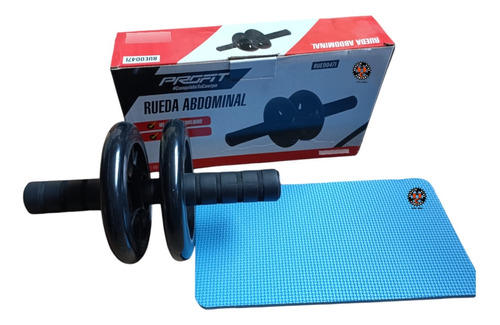 Rueda Abdominal En Goma  Doble Rueda Tonifica Gym Abdominale