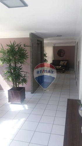 Excelente Apartamento Com 3 Dormitórios, Com Closet E Projetados À Venda, 100 M² - Candelária - Natal/rn - Ap0010