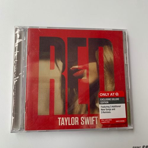 Taylor Swift - Cd Red (target Edition) - Duplo Exclusivo