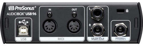 Interfaz Usb Audio/midi Presonus Audiobox 96 Con Núcleo Cr3.