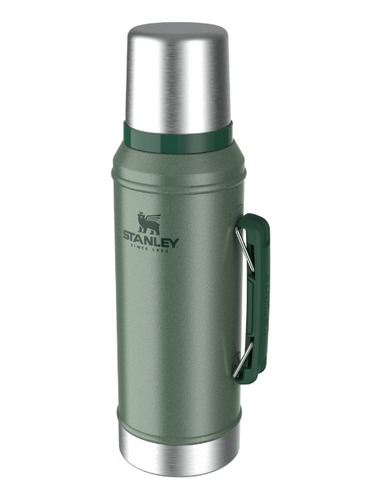 Termo Stanley Classic Bottle Con Asa Y Tapon Cebador 950 Ml