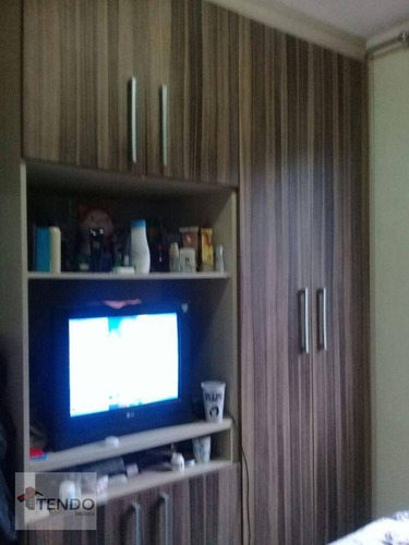 Imagem 16 de 18 de Imob03 - Apartamento Com 2 Dormitórios À Venda, 53 M² Por R$ 208.000 - Parque São Vicente - Mauá/sp - Ap3047