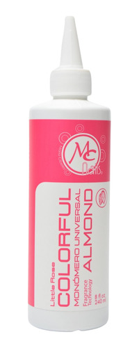 Mc Nails Monómero Para Uñas Acrílcas Colorful 8oz, 5 Aromas