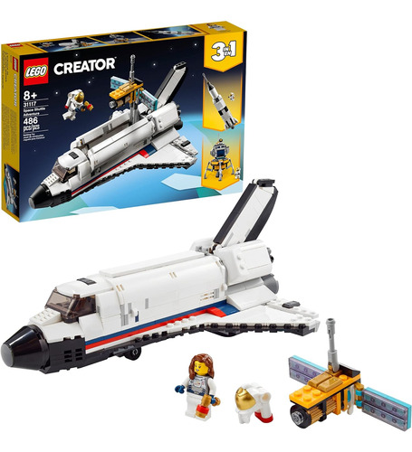 Lego - Serie Creator 3 En 1, Modelo Space Shuttle