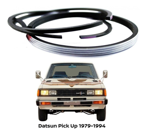 Anillos De Piston En Std Datsun Pick Up 1988 Motor 1800j