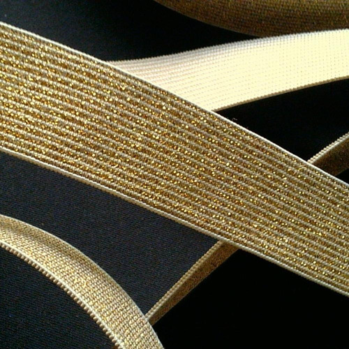 Aia-1031 Elástico Con Lurex 25 Mm Por 50 Mts