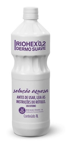 Riohex Clorexidina Aquosa 0,2% Rioquimica Litro