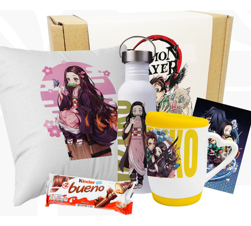 Mug Nezuko / Taza Demon Slayer / Kit De Regalo Nezuko