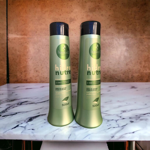 Kit Haskell Hidra Nutri Shamp 500ml + 1 Condicionador 500ml