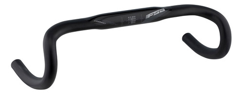 Guidão Speed Fsa Energy Compact 31.8mm X 420mm 42cm Preto