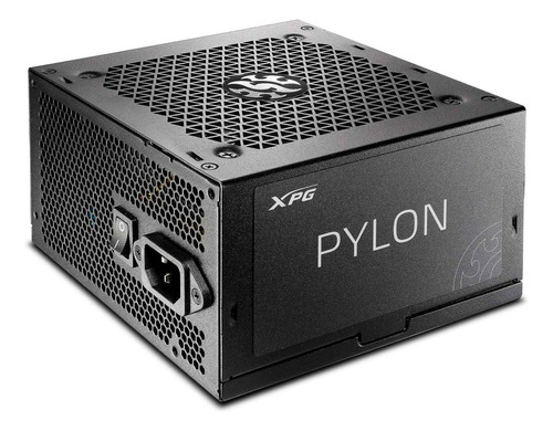 Fuente de alimentación BIVOLT Atx Gamer Xpg Pylon 650w 80 Plus, color bronce y negro