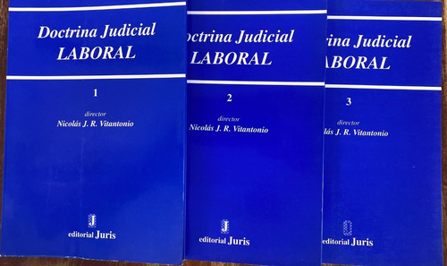 Doctrina Judicial Laboral   3 Tomos