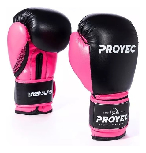 Guantes Boxeo Proyec Venus Femenino Box Kick Thai