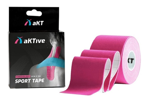 Bandagem Elástica Adesiva Fita Kinesio Aktive Tape