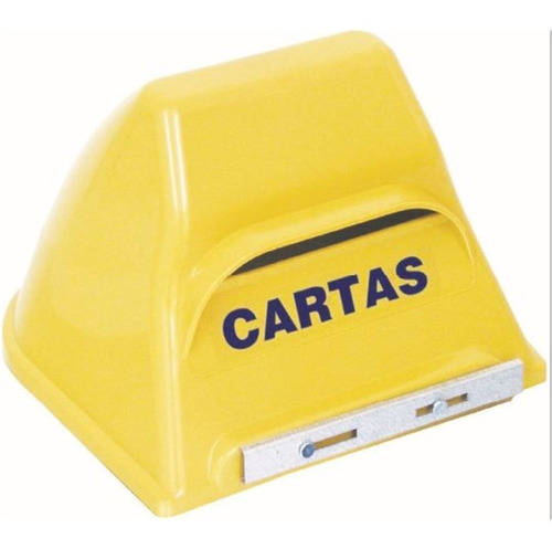 Caixa Carta Enerlux Plastica  Correio  Amarela 101 C405730