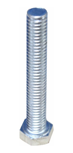 Paq 50 Tornillo 3/8 X 2 1/2  Cabeza Hex. Fierro Galv.