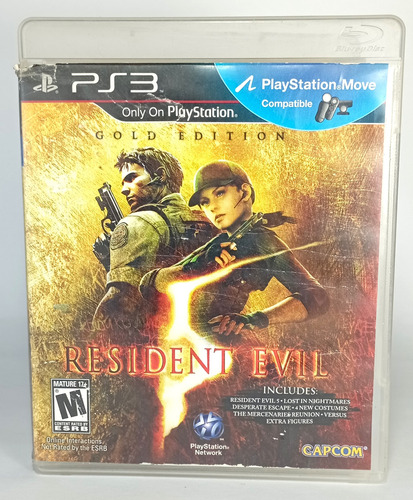 Resident Evil 5 Gold Edition  Ps3 