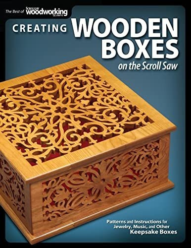 Book : Creating Wooden Boxes On The Scroll Saw Patterns And