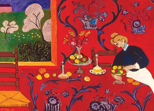 Matisse: Armonía En Rojo Rompecabezas 1000 Pzs Eurographics