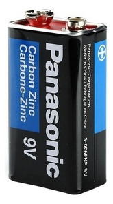 Bateria / Pila Tipo 9 V Carbon 6f22-up/bp1 Unidad Panasonic